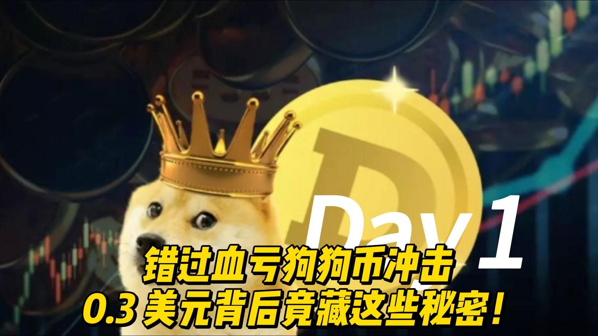 狗狗币冲破34.0美元价位，大涨阶段是否如期而至？